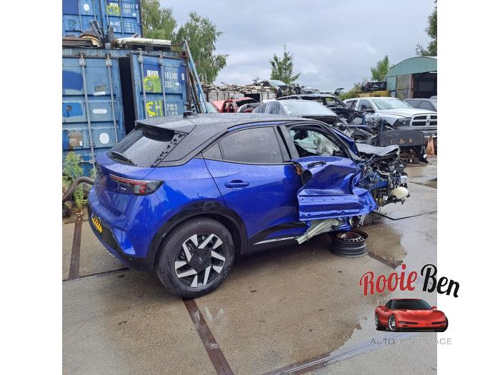 Opel Mokka 1.2 Turbo Hybrid 12V Sloopvoertuig (2025, Blauw)