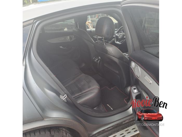 Mercedes GLC Coupé AMG 3.0 43 AMG V6 Turbo 4-Matic Sloopvoertuig (2019, Grijs)