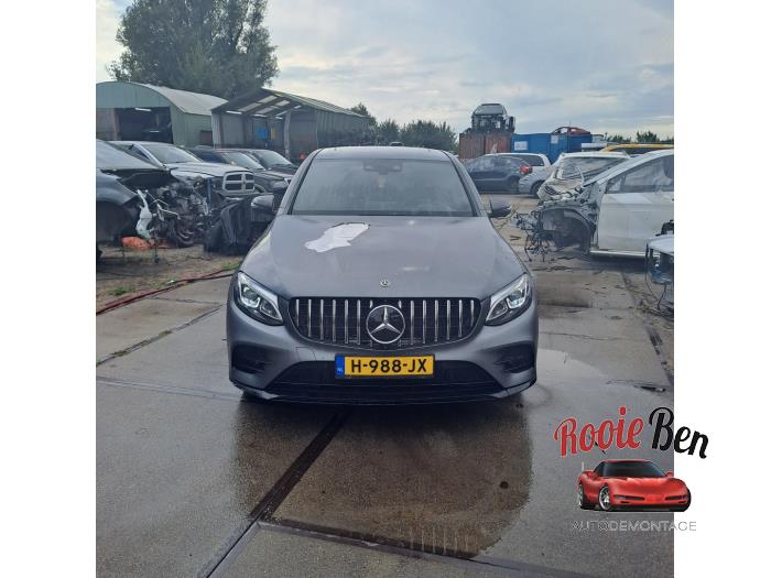 Mercedes GLC Coupé AMG 3.0 43 AMG V6 Turbo 4-Matic Sloopvoertuig (2019, Grijs)