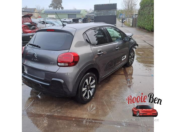 Citroen C3 1.2 Vti 12V PureTech Schadevoertuig (2024, Grijs)