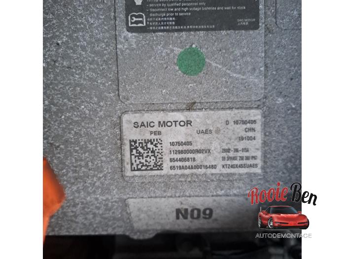 MG ZS EV 45 kWh Sloopvoertuig (2021, Blauw)