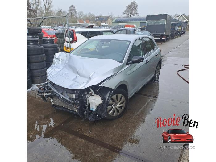 Volkswagen Polo VI 1.0 MPi 12V Schadevoertuig (2019, Grijs)