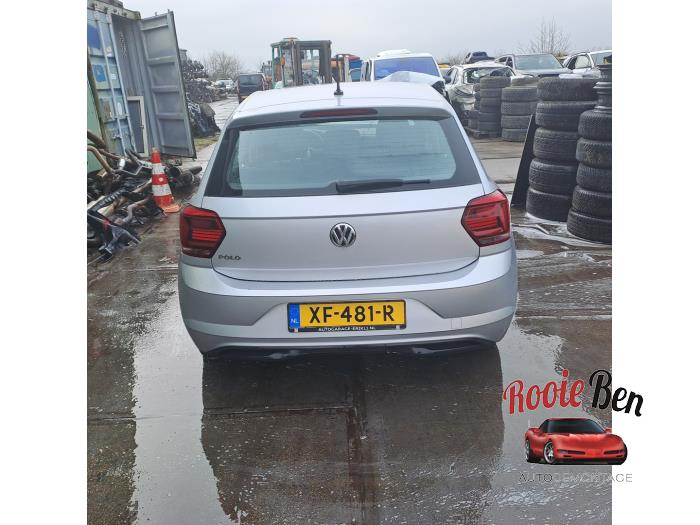 Volkswagen Polo VI 1.0 MPi 12V Schadevoertuig (2019, Grijs)