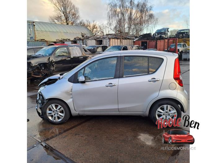 Opel Agila 1.2 16V Sloopvoertuig (2011, Grijs)