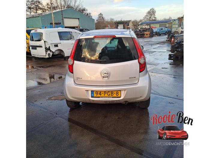 Opel Agila 1.2 16V Sloopvoertuig (2011, Grijs)