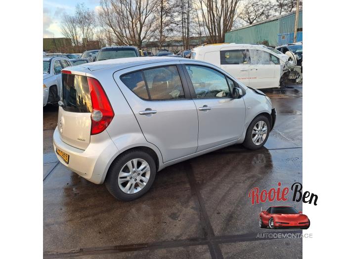 Opel Agila 1.2 16V Sloopvoertuig (2011, Grijs)