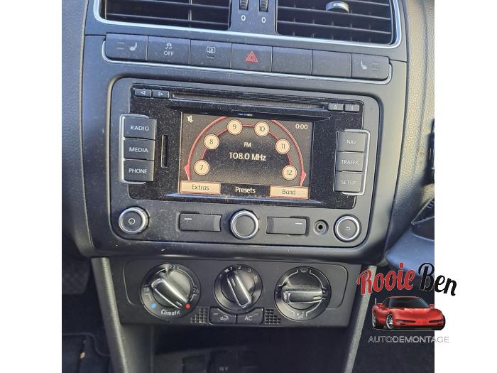 Volkswagen Polo V 1.4 16V Sloopvoertuig (2010, Zwart)