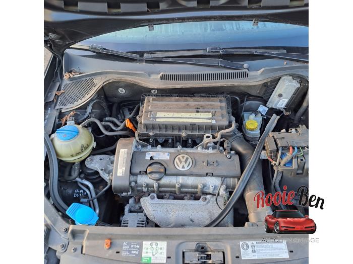 Volkswagen Polo V 1.4 16V Sloopvoertuig (2010, Zwart)