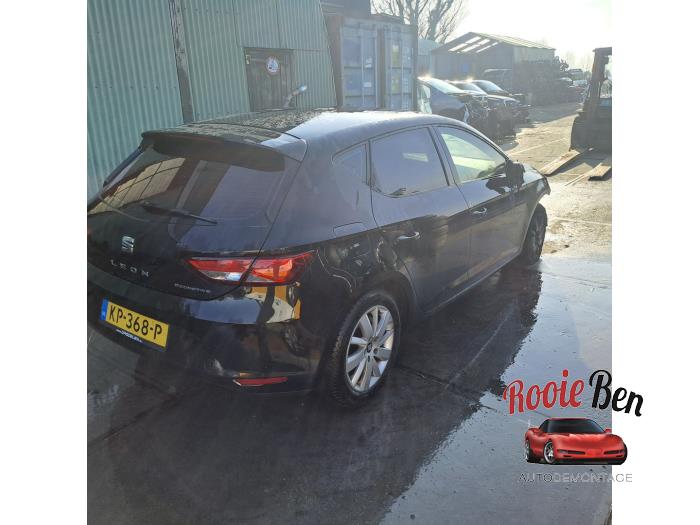 Seat Leon 1.0 TSI 12V Sloopvoertuig (2016, Zwart)