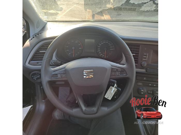 Seat Leon 1.0 TSI 12V Sloopvoertuig (2016, Zwart)