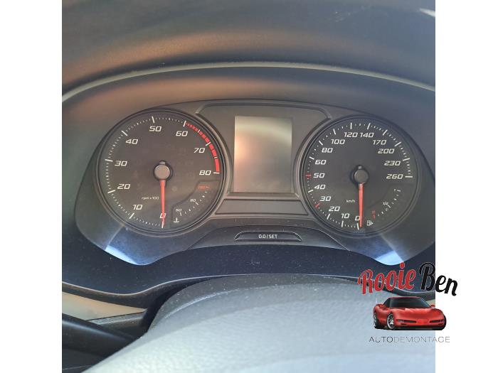 Seat Leon 1.0 TSI 12V Sloopvoertuig (2016, Zwart)