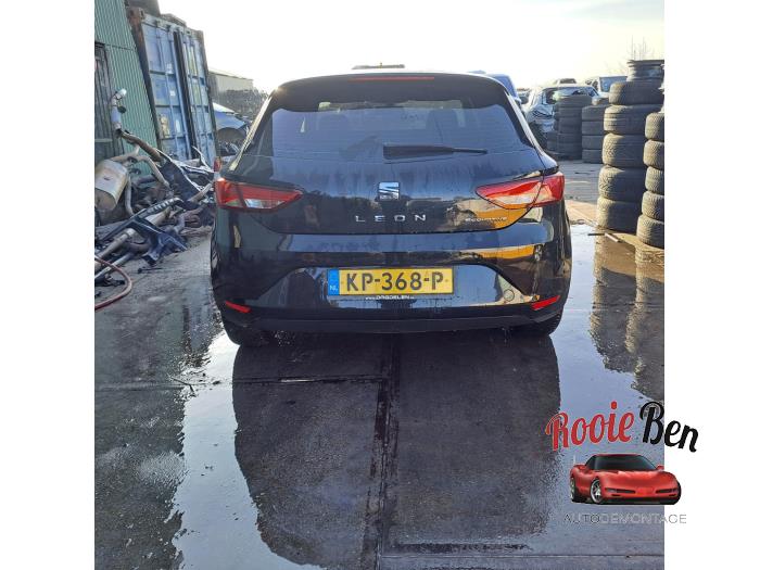 Seat Leon 1.0 TSI 12V Sloopvoertuig (2016, Zwart)