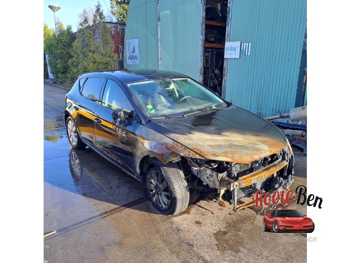 Seat Leon 1.0 TSI 12V Sloopvoertuig (2016, Zwart)