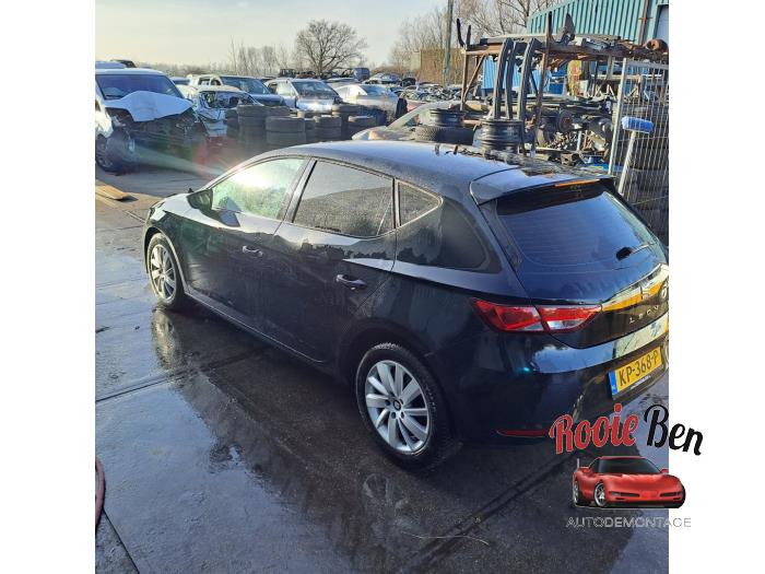 Seat Leon 1.0 TSI 12V Sloopvoertuig (2016, Zwart)