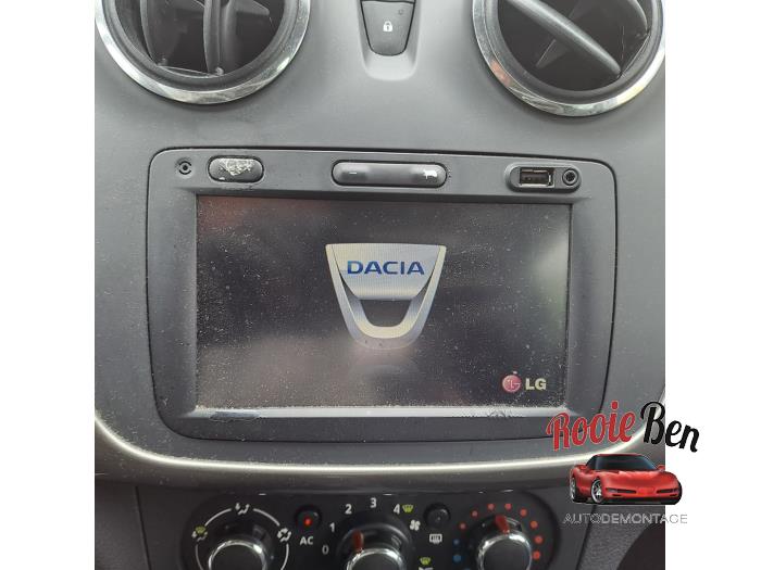 Dacia Logan MCV II/III/Sandero Wagon 0.9 TCE 12V Schadevoertuig (2014, Zwart)