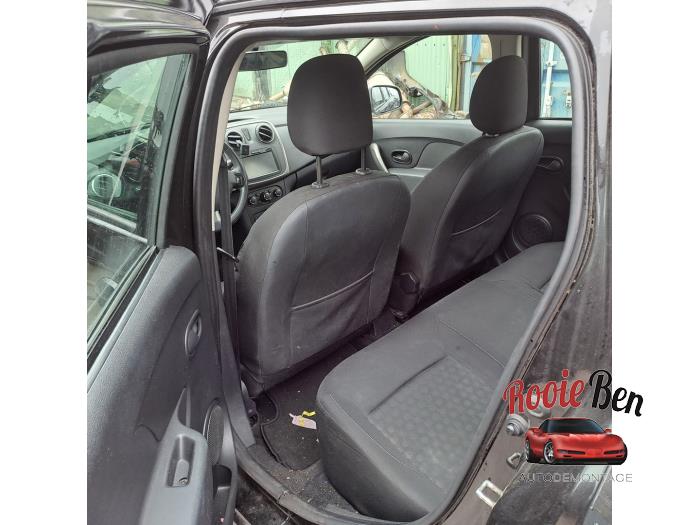 Dacia Logan MCV II/III/Sandero Wagon 0.9 TCE 12V Schadevoertuig (2014, Zwart)