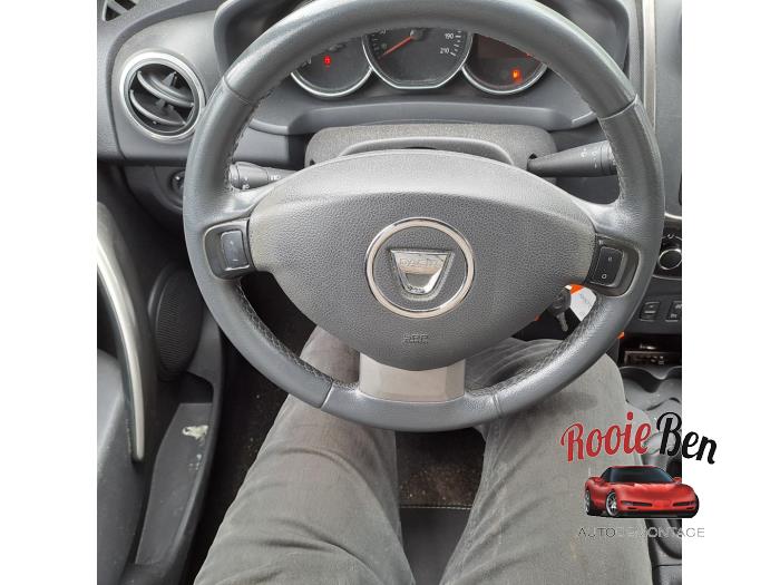 Dacia Logan MCV II/III/Sandero Wagon 0.9 TCE 12V Schadevoertuig (2014, Zwart)