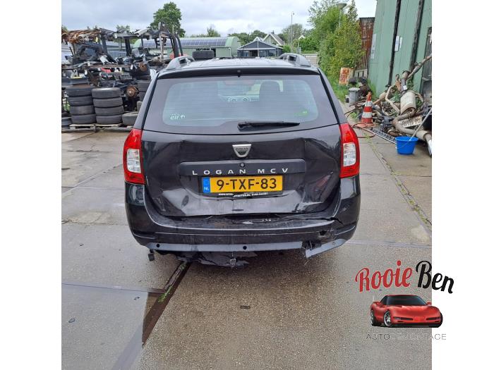 Dacia Logan MCV II/III/Sandero Wagon 0.9 TCE 12V Schadevoertuig (2014, Zwart)