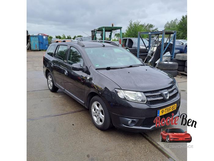 Dacia Logan MCV II/III/Sandero Wagon 0.9 TCE 12V Schadevoertuig (2014, Zwart)