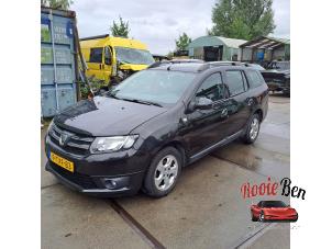 Dacia Logan MCV II/III/Sandero Wagon 0.9 TCE 12V Schadevoertuig (2014, Zwart)
