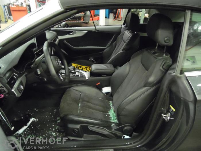 Audi A5 Cabrio 2.0 TFSI Mild Hybrid 16V Quattro Sloopvoertuig (2018, Grijs)