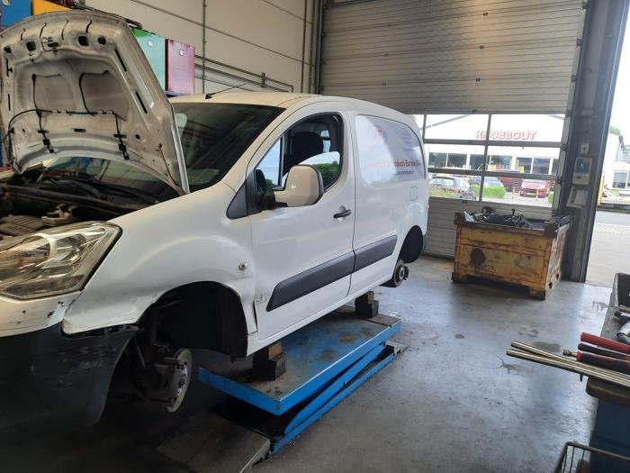Citroen Berlingo 1.6 Hdi 75 16V Phase 1 Sloopvoertuig (2010, Wit)