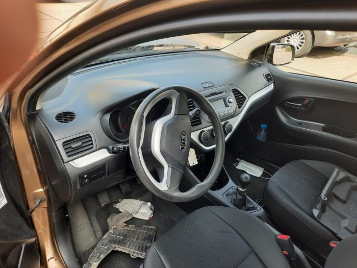 Kia Picanto 1.0 12V Sloopvoertuig (2011, Bruin)