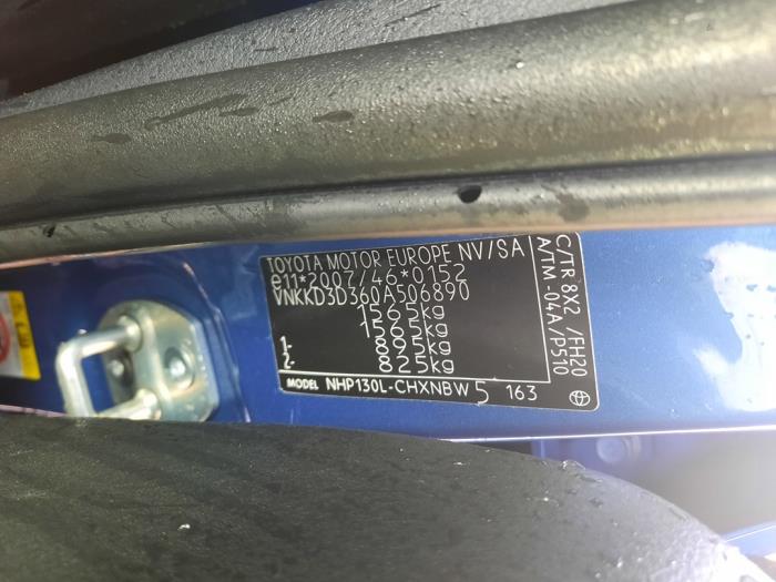 Toyota Yaris Sloopvoertuig (2018, Blauw)