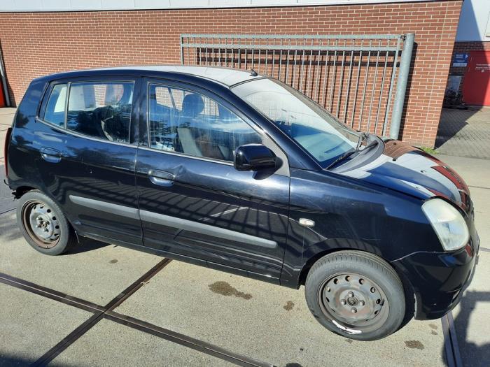 Kia Picanto 1.0 12V Sloopvoertuig (2005, Zwart)