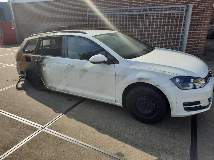 Volkswagen Golf Sloopvoertuig (2017, Wit)