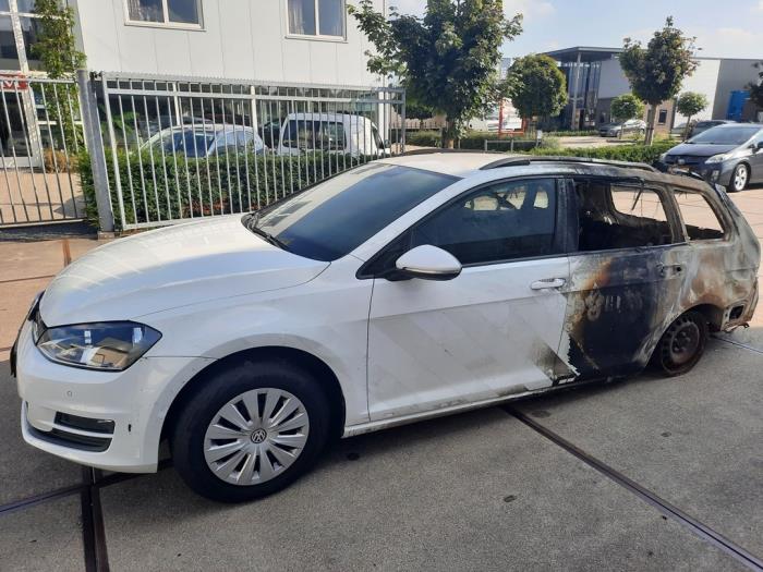 Volkswagen Golf Sloopvoertuig (2017, Wit)