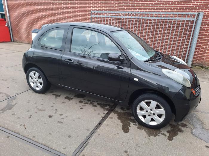 Nissan Micra 1.4 16V Sloopvoertuig (2003, Zwart)