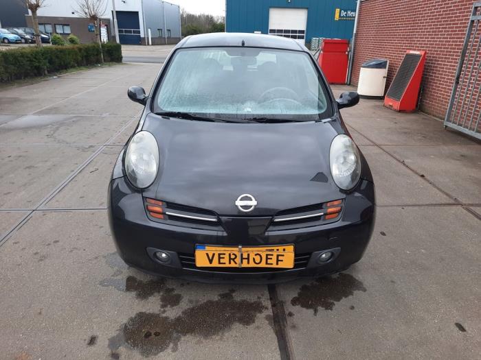 Nissan Micra 1.4 16V Sloopvoertuig (2003, Zwart)