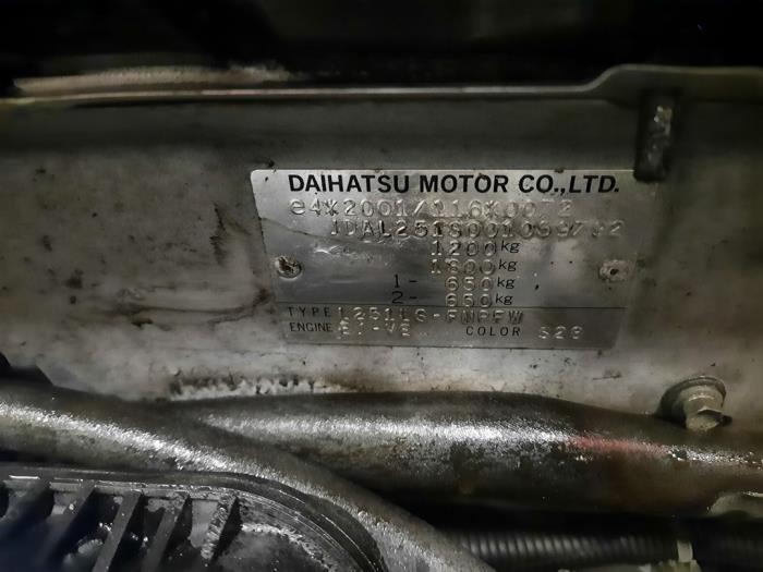 Daihatsu Cuore 1.0 12V DVVT Sloopvoertuig (2007, Grijs)