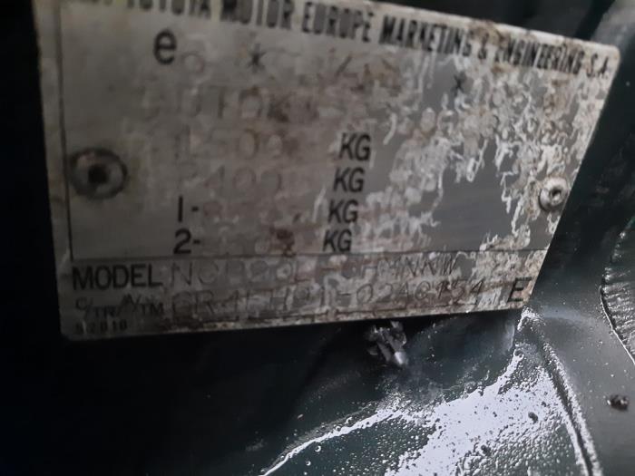 Toyota Yaris Verso 1.3 16V Sloopvoertuig (2000, Groen)