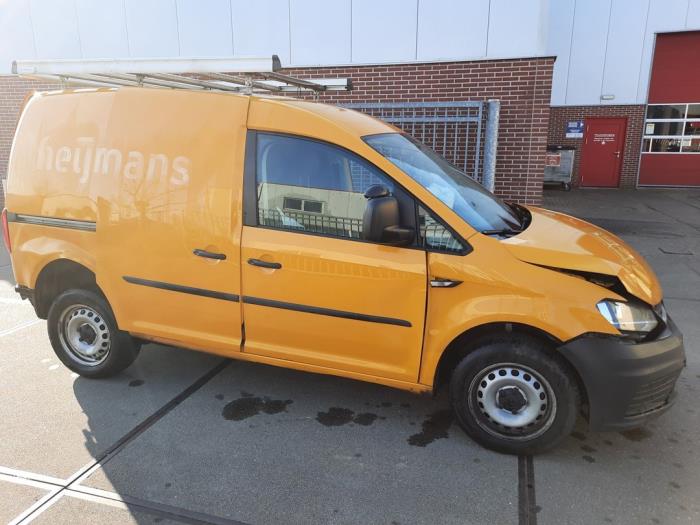 Volkswagen Caddy IV 2.0 TDI 75 Sloopvoertuig (2019, Geel)
