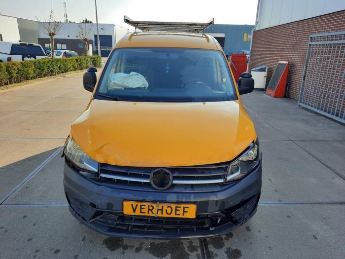 Volkswagen Caddy IV 2.0 TDI 75 Sloopvoertuig (2019, Geel)