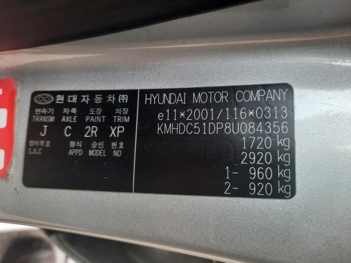 Hyundai i30 1.6 CVVT 16V Sloopvoertuig (2008, Grijs)