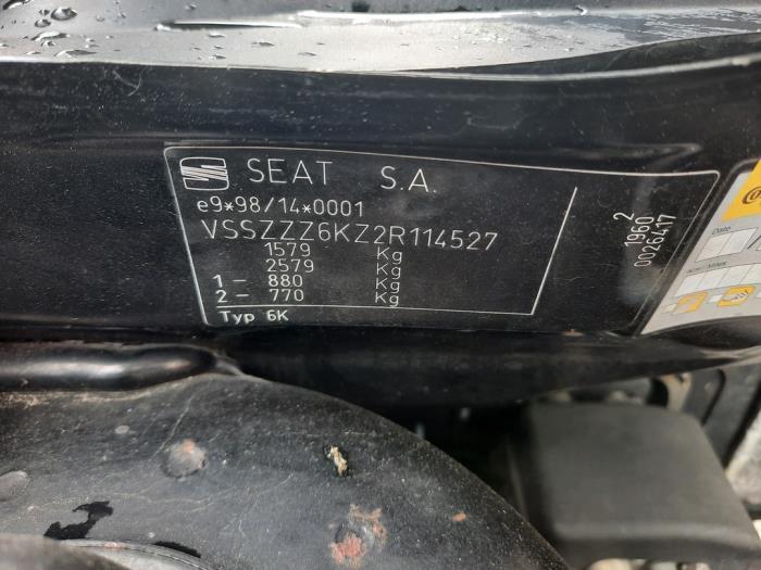 Seat Ibiza II 1.8 Turbo 20V Cupra Sloopvoertuig (2002, Zwart)