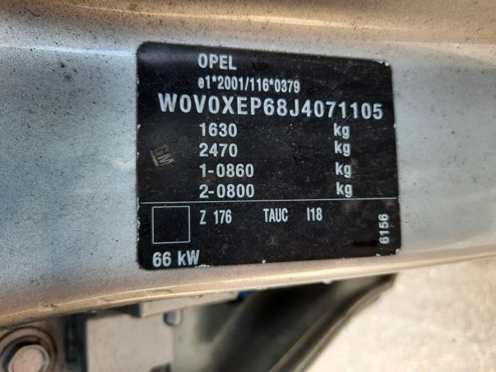 Opel Corsa E 1.4 16V Sloopvoertuig (2018, Grijs)