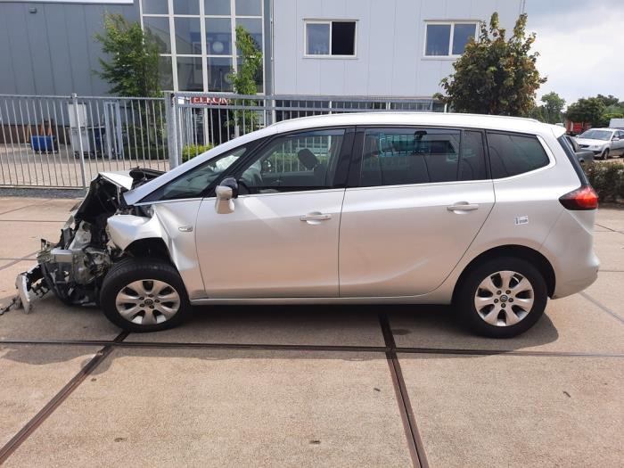 Opel Zafira Tourer 1.4 Turbo 16V Ecotec Sloopvoertuig (2014, Grijs)
