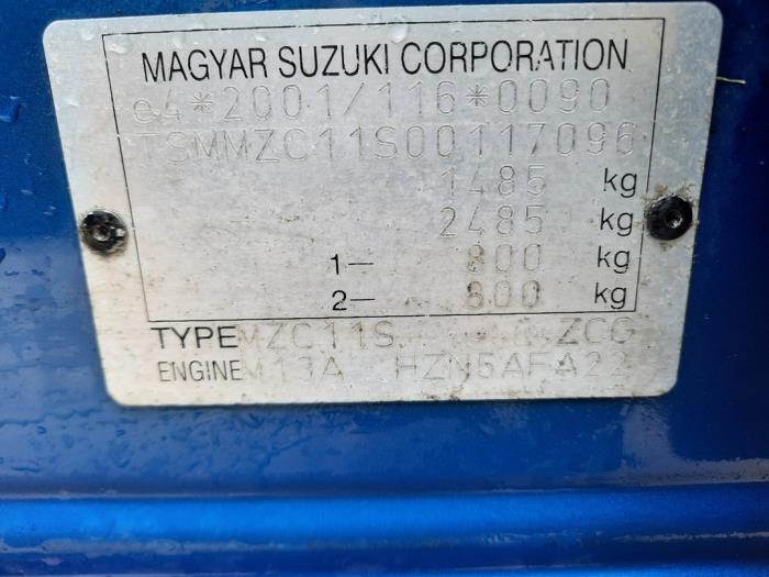 Suzuki Swift 1.3 VVT 16V Sloopvoertuig (2005, Blauw)