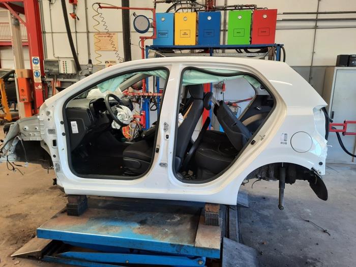 Kia Picanto 1.0 12V Sloopvoertuig (2017, Wit)