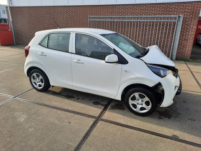Kia Picanto 1.0 12V Sloopvoertuig (2017, Wit)