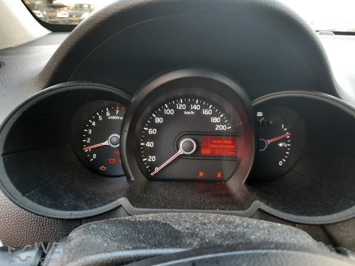 Kia Picanto 1.0 12V Sloopvoertuig (2014, Zwart)