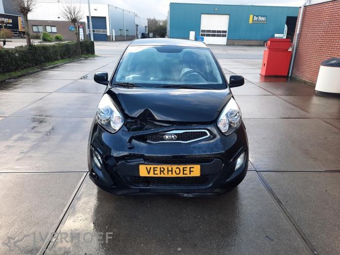 Kia Picanto 1.0 12V Sloopvoertuig (2014, Zwart)