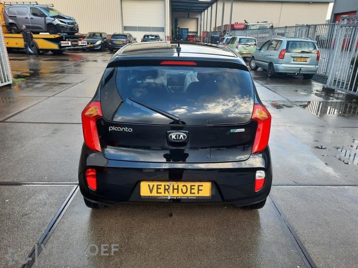 Kia Picanto 1.0 12V Sloopvoertuig (2014, Zwart)