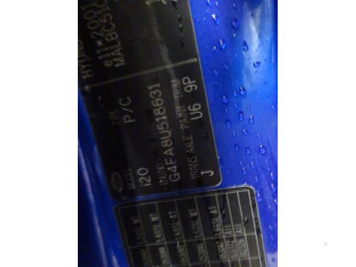 Hyundai i20 1.4i 16V Sloopvoertuig (2010, Blauw)