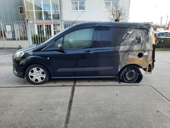 Ford Transit Courier 1.5 TDCi 75 Sloopvoertuig (2019, Zwart)