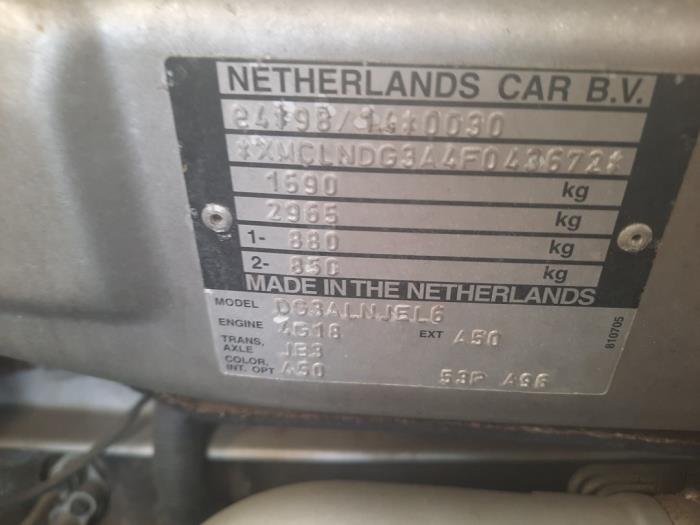 Mitsubishi Space Star 1.6 16V Sloopvoertuig (2005, Grijs)